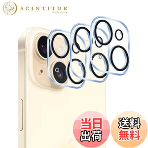 �y���������zWigsii �Ή� iPhone 15 Plus �p �J�����t�B���� �y3��-���{AGC���Ɏq�f�ސ� �z iPhone 15 / iPhone 15 Plus �J�����ی�t�B���� �d�x9H �ϏՌ� �σX�N���b�` ���ߗ��� �w��h�~ �������� �A�C�t