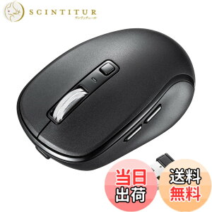 �y���������z�T�����T�v���C �}�E�X Bluetooth�E���C�����X���Ή� �É��{�^�� �[�d�� 5�{�^�� ���^ �u���b�N MA-WBBS519BK