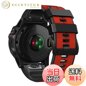 �y���������z[XYTYJQ] for GARMIN (�K�[�~��) Fenix 7X 6X 5X 5 6 �c�[�g���J���[�̃V���R���X�g���b�v Garmin���v�X�g���b�v22mm 26mm�� �X�|�[�e�B�Ȗh���X�g���b�v