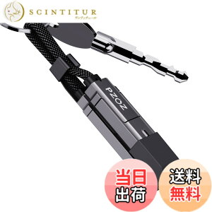 �y���������zPZOZ 4in1 �}���`�[�d�P�[�u�� LED�f�B�X�v���C 60W �P�[�u�� USB C to A/�^�C�vc to ���C�g�j���O/USB A to USB C/USB A to Lightning PD 5A �}���[�d Macbook/iPhone/iPad/Samsung Galaxy/Google Pixel/Switch �Ή�