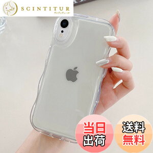 �y���������zQLTYPRI �Ή� iPhone XR �P�[�X �N���A TPU�J�o�[ �E�F�[�u ������� �؍� ���� iphoneXR �p�P�[�X �A�N�X�^���[ ���� ���^ �y�� �ϏՌ� �X�}�z�P�[�X ���C�����X�[�d�Ή� �X�g���b�v�z