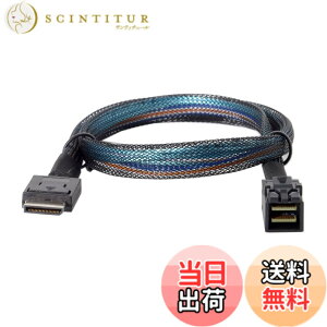 �y���������zNFHK OCuLink PCIe PCI-Express SFF-8611 4i to SFF-8643 SSD �f�[�^�A�N�e�B�u�P�[�u�� 50cm