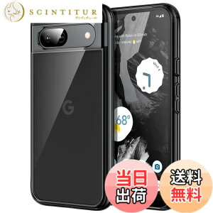 �y���������zJETech Google Pixel 8a�p �P�[�X 6.1�C���` 2024 ���΂݂Ȃ� �ی�P�[�X �Ռ��z�� �o���p�[�J�o�[ ���h�~�n�[�hPC�o�b�N (�u���b�N)