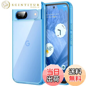 �y���������zJETech Google Pixel 8a�p �P�[�X 6.1�C���` 2024 ���΂݂Ȃ� �ی�P�[�X �Ռ��z�� �o���p�[�J�o�[ ���h�~�n�[�hPC�o�b�N (�x�C)
