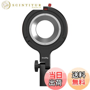 �y���������zSmallRig Bowens�o���l�b�g�A�_�v�^�[ RC 60B�ƌ݊������� �r�f�I ���C�g�p 4476