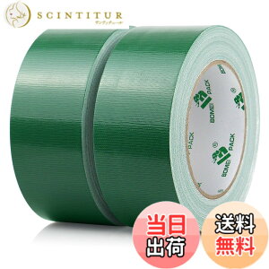 �y���������zBOMEI PACK �_�N�g�e�[�v�z �O���[���_�N�g�e�[�v ���ϋv����e�[�v �C���e�[�v 50mmx30m ����e�[�v�z 2�p�b�N