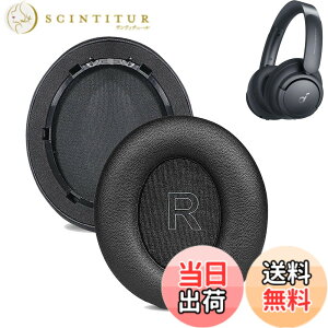 �y���������z�C���[�p�b�h For Anker Soundcore Life Q30/Soundcore by Anker Life Q35 �ɑΉ� ���� �p �w�b�h�z���p�b�h �h�~���R��h�~ 1�g �Ȃ񂵂� �����x�t�H�[��RuiMi�i�v���e�C�����U�[/�u���b�N�j