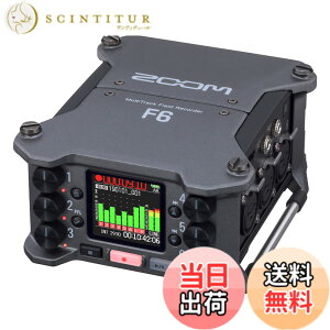 �y���������zZOOM F6 �t�B�[���h���R�[�_�[ 32bit�t���[�g�^���Ή� 6����/14�g���b�N �f������/�^���y�������K�i/3�N�t�z�J�����}�E���g�A�_�v�^�t��