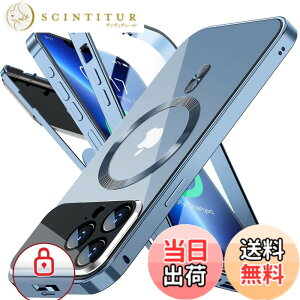 �y���������zRosycover�y�V�����̈�̌^�����Y�E���J�j�J�����b�N�ziPhone 13 Pro Max �p�� �P�[�X Mag-safe�Ή�[360°�S�ʕی�E���ʋ����K���X][�{�̂̐F�ECD Mag-safe�����O]�}�O�Z�[�t ���C�����X�[�d