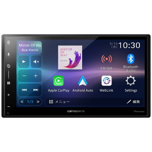 �y���������zPioneer �f�B�X�v���C�I�[�f�B�I DMH-SZ500 6.8�C���` 2D ���C�����X AppleCarPlay AndroidAuto Bluetooth �J���b�c�F���A