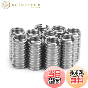 �y���������zKorekaou �C���T�[�g�i�b�g 10�� �l�W�ϊ��A�_�v�^�[ �X�e�����X�| ��s�a ���ߍ��݃i�b�g �l�W�R��C �����i�b�g (���aM6*1 �O�aM8*1.25 ����15mm)