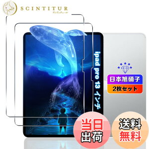 �y���������z�y2���Z�b�g�z �Ή� iPad Pro (13�C���`) (M4) 2024 �t�B���� �y���Y���Ɏq�f�ށz �p iPad pro13 (2024���f��) M4 �K���X�t�B���� �����K���X �p iPadPro (M4) (2024) �^�u���b�g �p �ی�t�B���� 