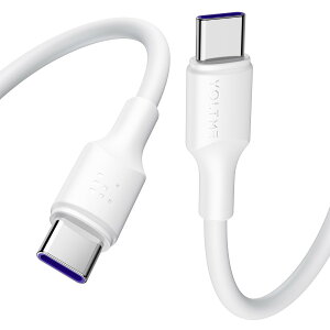 �y���������zVOLTME USB Type C �P�[�u�� 100W PD�Ή� �}���[�d USB C to USB C �f���h�~ �f�[�^�]�� �^�C�vc �P�[�u�� PD3.0 PPS QC3.0�Ή� e-marker ���� iPhone 15�AMacBook Pro�AMatebook�AiPad�AXperia�AGalaxy��Type-c�@��