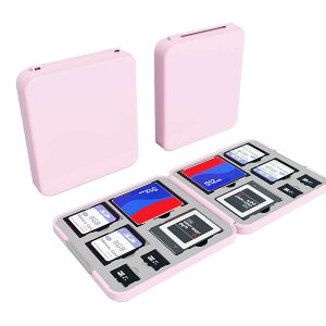 �y���������zPGRTYOF SD�J�[�h �P�[�X 12�����[ �iCF�J�[�h*2+CFexpress Type B�J�[�h*2+SD*4���{micro SD*4���jSD�������[�J�[�h�P�[�X �A SD�J�[�h���[�P�[�X �������[�J�[�h�P�[�X �A�h�� �h�o �ϏՌ� SD 