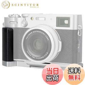 �y���������zJJC ���� L�^�n���h�O���b�v Fuji X100VI �J�����K�p �d�r�������֗� ���1/4-20�̃l�W & �A���J�^�C�v �X�s�[�J�[�z�[���t�� �V���o�[