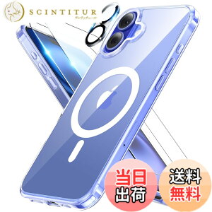 �y���������zMeifigno iPhone 16 Plus �P�[�X 6.7�C���`�p [2X HD�X�N���[���v���e�N�^�[��1X�����Y�v���e�N�^�[�t��] [MagSafe�Ή�] [�~���^���[�O���[�h�ی�]�AiPhone 16 Plus �p�ɐ݌v���ꂽ�}�O�l�b�g��