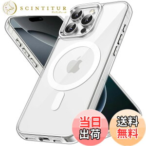 �y���������zJETech iPhone 16 Pro Max 6.9�C���`�p �}�O�l�b�g �P�[�X MagSafe�Ή� �Ռ��z�� �o���p�[�J�o�[ �����h�~ �N���A�o�b�N (�N���A)