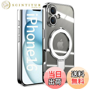 �y���������zJOOBOY �X�}�z�P�[�X �Ή� iPhone 16 Plus �P�[�X MagSafe�Ή� �N���A ���� �����O�t�� ���b�L�d�グ �����Y�J�o�[�t�� �\�t�gTPU �ϏՌ� ���ɋ����w�� ���C�����X�[�d �X�g���b�v�z�[��