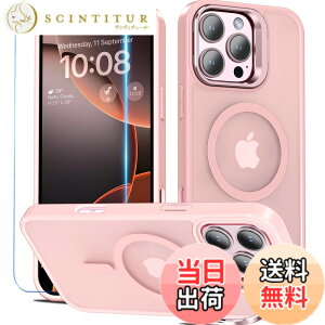 �y���������zBESINPO iPhone 16 Pro Max �P�[�X [�K���X�t�B�����t���EMagSafe�Ή��E�X�^���h�@�\] �A�C�t�H��16�v���}�b�N�X �P�[�X �c�����Ή� �����\ ������ ���΂݂Ȃ� �w��h�~ ��phone16promax �P