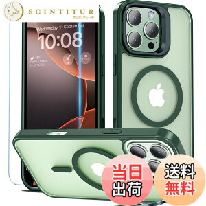 �y���������zBESINPO iPhone 16 Pro Max �P�[�X [�K���X�t�B�����t���EMagSafe�Ή��E�X�^���h�@�\] �A�C�t�H��16�v���}�b�N�X �P�[�X �c�����Ή� �����\ ������ ���΂݂Ȃ� �w��h�~ ��phone16promax �P