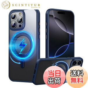 �y���������zPRODELI �P�[�X For iPhone 16 Pro ��p �J�o�[ 360°��]�X�^���h MagSafe�Ή� �ČRMIL�K�i �ϏՌ� �w��h�~ ���C�����X�[�d�Ή� �����h�~ �����Y�ی� �C�菝�h�~ �}�b�g�� �����O �}�O�l�b