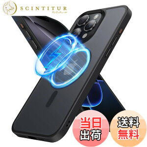 �y���������zPRODELI �P�[�X For iPhone 16 Pro ��p �J�o�[ MagSafe�Ή� �ČRMIL�K�i �ی�J�o�[ �ϏՌ� �w��h�~ ���C�����X�[�d�Ή� �����h�~ �����Y�ی� ���΂݂Ȃ� �X�}�z�P�[�X �Ή� �A�C�t�H�� 1