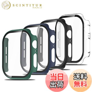 �y���������zSimpeak�y4������zApple Watch 10/11 46mm �Ή� �P�[�X �A�b�v���E�H�b�` Series 10/11 46mm �K�� �J�o�[ PC�t���[��+�����K���X�t�B���� ��̌^�S�ʕی� �ϏՌ��� �w��h�~ �ɔ��y�� ������
