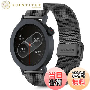 �y���������z[HeeNia] �o���h CMF by Nothing Watch Pro 3/CMF by Nothing Watch Pro 2 �Ή� �����x���g �X�e�����X�� �ւ��x���g �������߉\ �j�����p �����o���h (�u���b�N)