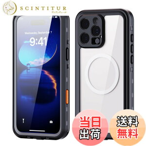 �y���������ziPhone 16 Pro Max �P�[�X ���S�h�� Magsafe�Ή� �X�g���b�v�t�� �h���P�[�X �J�o�[ �N���A ���� �A�C�t�H��16 Pro �}�b�N�X �S�ʃJ�o�[ ��� �ϏՌ� ���ʃP�[�X �t����ʕی� �A�E�g�h�A