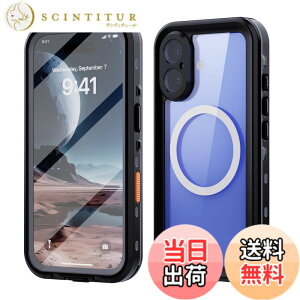 �y���������ziPhone 16 Plus �P�[�X ���S�h�� Magsafe�Ή� �X�g���b�v�t�� �h���P�[�X �J�o�[ �N���A ���� �A�C�t�H��16 �v���X�S�ʃJ�o�[ ��� �ϏՌ� ���ʃP�[�X �t����ʕی� �A�E�g�h�A,�u���b