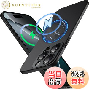 �y���������zWojiaozvlf �ɔ� iPhone 16 Pro �p�P�[�X ���^ Magsafe�Ή� �}�O�l�b�g���� �����ӂ���16pro�p �J�o�[ PC�}�b�g���� ���y�� ���ϖh�~ �w��h �C�菝�h�~ ��G��ǂ� �S�ʕی� ���ϖ� �ϏՌ�