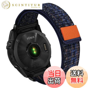 �y���������z[LuFiYa] �K�[�~�� GARMIN QuickFit 22mm �o���hGarmin Fenix 8 Pro 47mm/Quatix 8/Tactix 8/Fenix 8(47mm)/Forerunner 970 /Descent G2 �Ή� �����o���h �i�C������ �X�|�[�c�x���g [�x���N���f�U�C��] �T�C�Y����