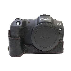 �y���������zSIUTATDSH �J�����P�[�X ��t���v �K�p Canon �L���m�� EOS R8 �P�[�X ���C�i�[�P�[�X �J�����z���_�[�A�ϐk�E�ϏՌ��E�֌g�O�r�ݒu�ł��A�d�r�����ł��B (�u���b�N)