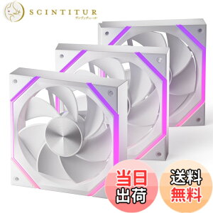 �y���������zAsiaHorse Nyota ARGB PC�P�[�X�t�@�� 120mm (12cm) 3�{ �t���E�z�C�p [�����\PWM/�É�] 4Pin PWM 5V 3Pin ARGB 2000RPM/61.5 CFM/HDB�x�A�����O/������ ���[�J�[RGB�\�t�g�Ή� (ASUS Aura, ASRock, GIGABYTE, MSI)