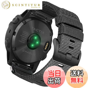 �y���������z[HEMSUT] 26mm �K�[�~���N�C�b�N�t�B�b�g�i�C�����o���h Instinct 3 AMOLED 50 mm/3 Solar �| 50 mm, Enduro1/2/3, Fnix 8 AMOLED 51mm/8 Solar 51mm/7X Pro/7X, Tactix 7 AMOLED/7 Pro�ȂǑΉ�