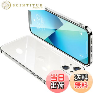 �y���������zONETIAOLONG iPhone13 mini �p �P�[�X �N���A �A�C�t�H��13mini �J�o�[ ���� �X�}�z�P�[�X �S�ʕی� �ϏՌ� �y�� ���b�L���H TPU ���^ �X�g���b�v�z�[���t�� ����~�� �����h�~�i�V���o�[