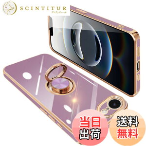 �y���������zONETIAOLONG iPhone 17e / 16e �p �P�[�X �����O�t�� �A�C�t�H��16e �����O �J�o�[ �ϏՌ� TPU 360°��] �X�^���h�@�\ ���b�L���H �ԍڃz���_�[ �X�g���b�v�z�[���t�� 6.1�C���`�i�p�[�v��