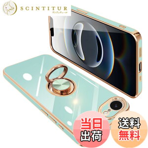 �y���������zONETIAOLONG iPhone 17e / 16e �p �P�[�X �����O�t�� �A�C�t�H��16e �����O �J�o�[ �ϏՌ� TPU 360°��] �X�^���h�@�\ ���b�L���H �ԍڃz���_�[ �X�g���b�v�z�[���t�� 6.1�C���`�i���C�g�V