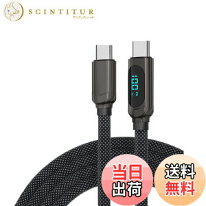 �y���������zUSB Type C �P�[�u�� 66W/3A PD�Ή� Type-C to Type-C �}���[�d LED�o�̓X�N���[���\�� �i�C�����҂� �^�C�vc �[�d�P�[�u�� i-Phone 16/15/15 Pro/15 Plus/15 Pro Max/MacBook Air/i-Pad Mini 6/Pro��USB-C�@��Ή�