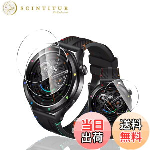 �y���������z�p Xiaomi Watch S4 �K���X�t�B���� �ی�t�B���� �y3���Z�b�g ���YAGC���Ɏq�f�ށz �p xiaomi watch s4 �����K���X �t�B���� �����ߗ� �����^ �p �V���I�~ WatchS4 �t�� �ی�t�B���� �ϏՌ�