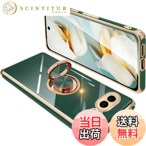 �y���������zONETIAOLONG �ɓK������Google Pixel9a �p�̃P�[�X �����O�t�� �O�[�O�� �s�N�Z�� 9a �p�̃����O �J�o�[ �ϏՌ� TPU ���b�L���H 360°��] �X�^���h�@�\ �ԍڃz���_�[ �X�g���b�v�z�[���t