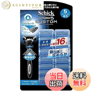 �y���������z�V�b�N �n�C�h��5 �J�X�^�� �֐n 17�� 5���n �Ђ����� �E��� SCHICK HYDRO5 CUSTOM 1�� (x 1)