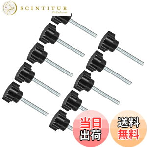 �y���������zCoCud �X�^�[�N�����v�m�u M5 x 45 mm�I�X�l�W 24 mm�w�b�h �v���X�`�b�N �T���X�N�����[�O���b�v�n���h�m�u�˂��{���g �u���b�N �p�r:���Ջ@�B�p 10����
