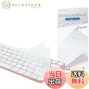 �y���������ziMac Magic Keyboard�p�L�[�{�[�h�J�o�[ �Ή��p��US�z��- M4�`�b�v iMac 24�C���` �L�[�{�[�h�J�o�[ �X�L�� (Model A3118/A2449 Touch ID����, �e���L�[�Ȃ�) �����^ �h���h�o ����