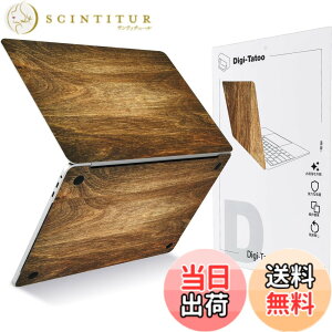 �y���������zDigi-Tatoo �X�L���V�[�� 2025~2026 MacBook Air 13.6 �C���` (M5/M4�`�b�v A3449/A3240) �Ή� �J�o�[ �P�[�X �t�B���� �X�e�b�J�[ �ی� ���O���\ �����h�~����юc�����t�� [�؂̖͗l 2]