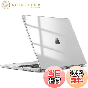 �y���������zLITATA for Microsoft Surface Laptop Go 3 (2023)/Surface Laptop Go 2 (2022)/Surface Laptop Go (2020) �P�[�X �ی�P�[�X 12.4�C���` PC ���^ �y�� �ϏՌ��� ���h�~ �r�M���݌v ���� ������� (�N���A)