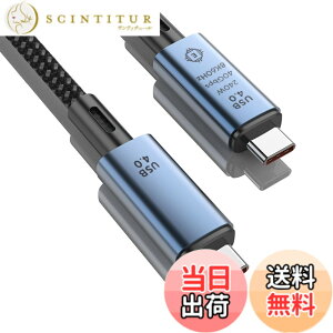 �y���������zJuckier USB-C/USB 4 �P�[�u�� 1M Thunderbolt 4 (240W, 40Gbps) 240W�o�� 8K�Ή� 40Gbps �����f�[�^�]�� iPhone15/16 Galaxy S24 MacBook Pro iPad Pro �e��Ή�
