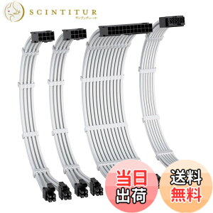 �y���������zEZDIY-FAB PCIe 5.0 12VHPWR PC�d����p PSU�����X���[�u�P�[�u�� 16AWG �����\���c ATX 24�s�� / EPS 8�s��(4+4) / GPU 16�s��(12+4) �Ή� 1000W PC�d�����j�b�g�p �d������ 30cm - ��