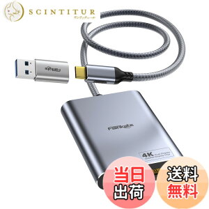 �y���������zfairikabe USB - �f���A��HDMI�A�_�v�^�[ �f���A�����j�^�[�A�_�v�^�[ 4K60Hz Mac M1 M2 M3�p DisplayLink�A�_�v�^�[ HDMI�X�v���b�^�[ �g���f�B�X�v���C�p �h���C�o�[���K�v