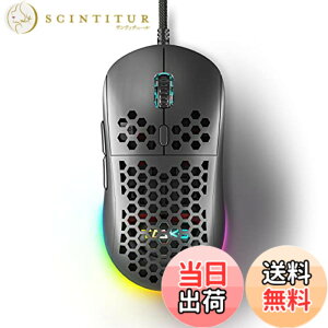 �y���������zDIERYA M1SE �Q�[�~���O�}�E�X �L�� �É� 75g���y�� RGB�o�b�N���C�g 16000�x�����\ DPI �v���O�����\�� �l�ԍH�w�Ɋ�Â����f�U�C�� Windows PC�Q�[�}�[�p (�u���b�N)